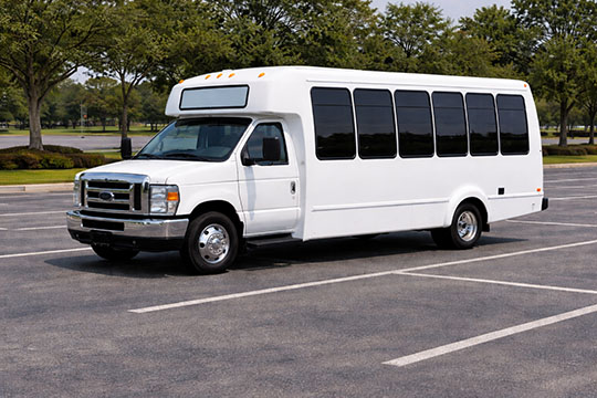 20-passenger minibus available for charter in Columbia, MO